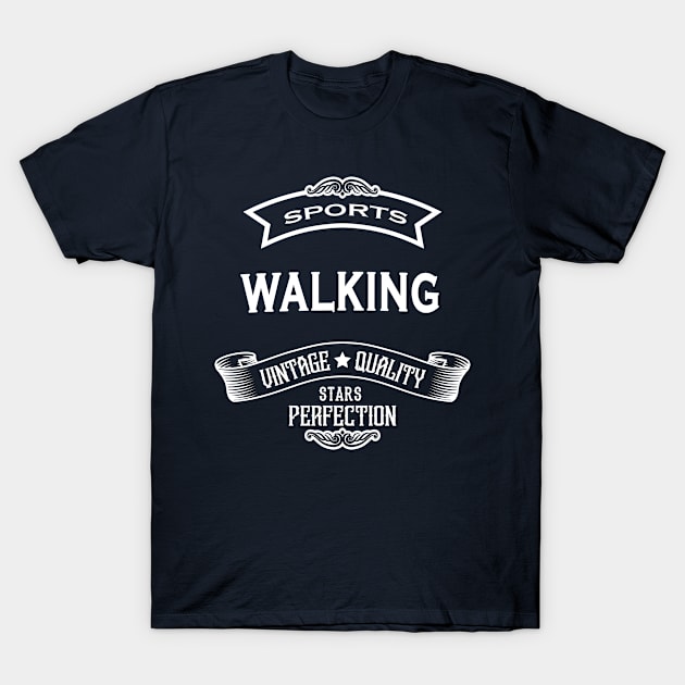 The Walking T-Shirt by Rizaldiuk